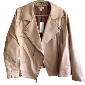NWT Elizabeth & James Faux Leather Jacket